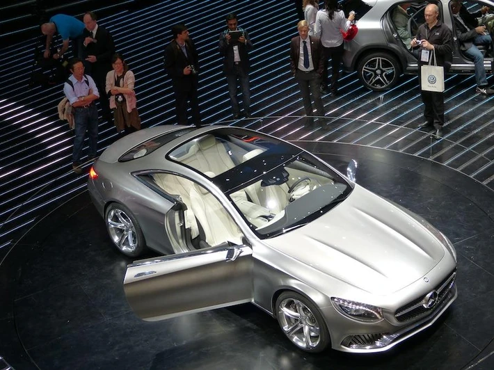 Mercedes S-Class Coupe concept, fot. Ewa Szulc  