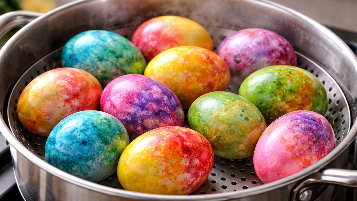 Nova hit tehnika za Uskrs: Jaja na pari izgledaju kao mala umetnička dela