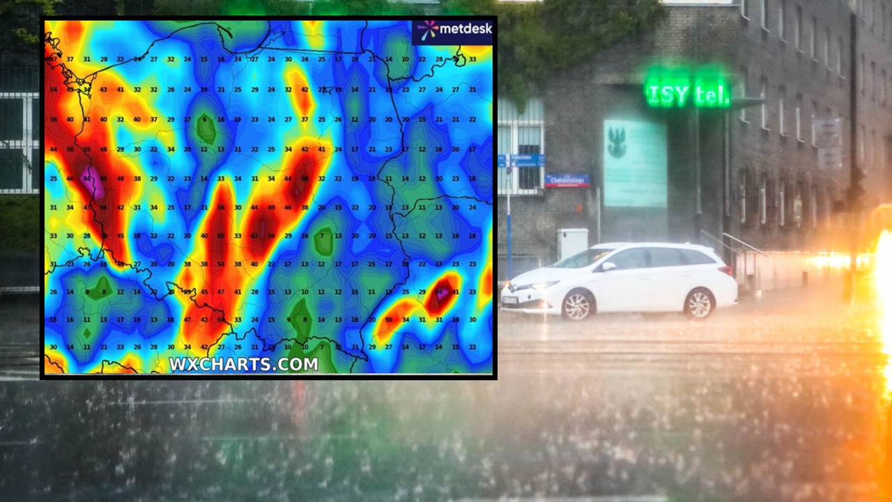 To będzie tydzień pełen deszczu i skoków temperatury. Widać nagłe zmiany pogody