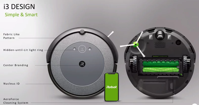 iRobot Roomba i3 - design