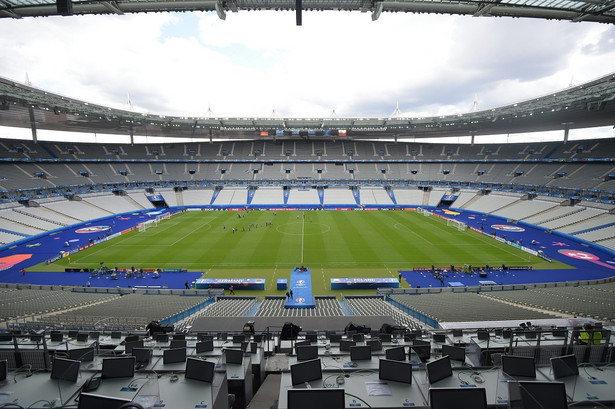 Stade de France w podparyskim Saint-Denis - tu Polacy zagrają z Niemcami