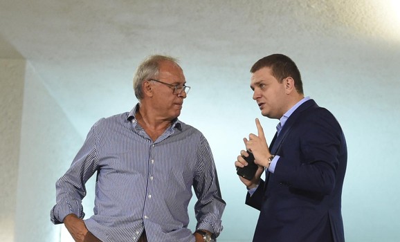 Milorad Vučelić i Miloš Vazura