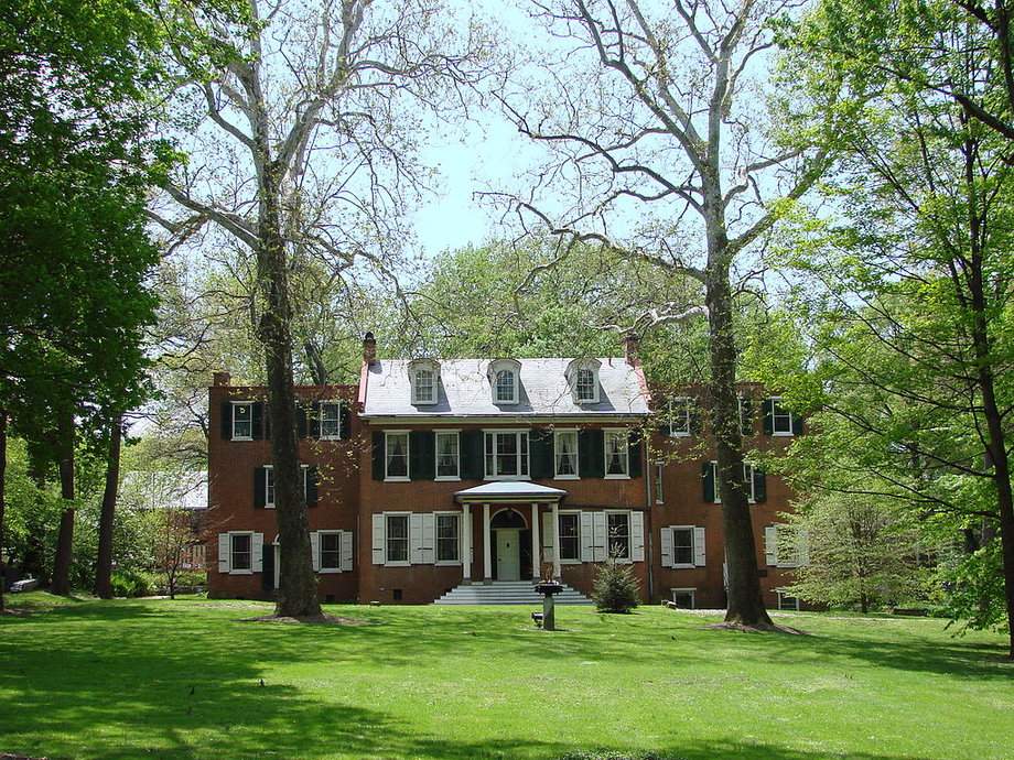 Wheatland, James Buchanan's house in Lancaster, Pennsylvania.