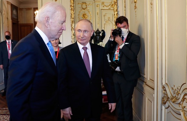 Joe Biden i Władimir Putin