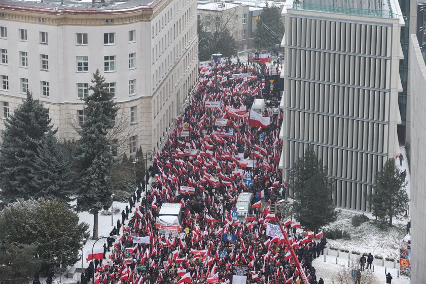 Tak Wyglądał Protest Wolnych Polaków W Warszawie 1292