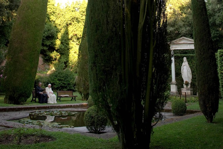 Ogród w Castel Gandolfo