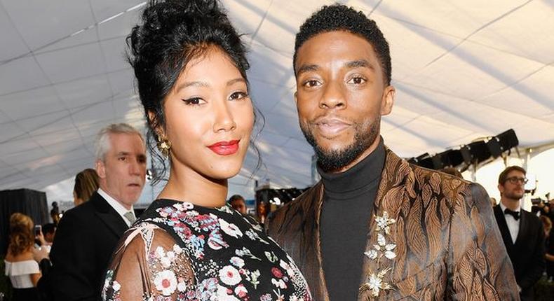 Chadwick Boseman and Simone