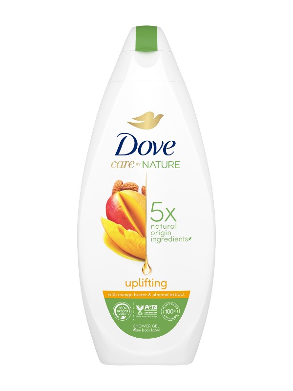 Uplifting hidratáló krémtusfürdő mangóvajjal és mandulakivonattal DOVE 1099 Ft/225 ml