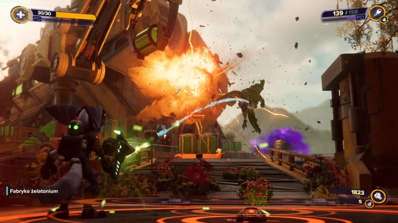 Ratchet & Clank: Rift Apart - screenshot z gry (wersja na PlayStation 5)