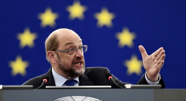 European Parliament President Martin Schulz' name has been circulated as a potential replacement for German Foreign Minister Frank-Walter Steinmeier