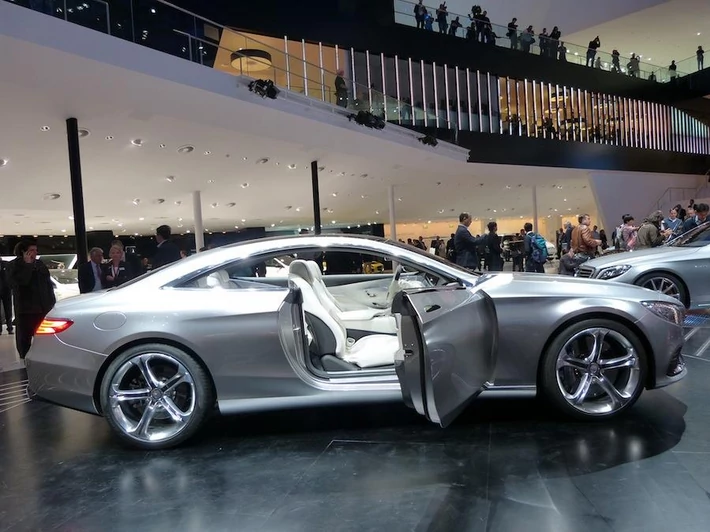 Mercedes S-Class Coupe concept, fot. Ewa Szulc