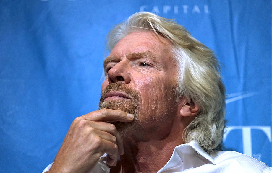Sir Richard Branson, founder of Virgin Group.