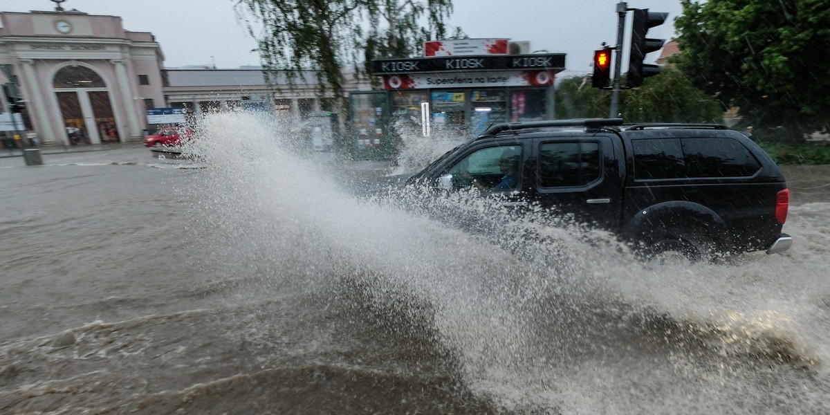 Burze nad Polską, Polska pod wodą - zdjęcia.