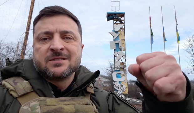 Volodimir Zelenski u Kupjansku