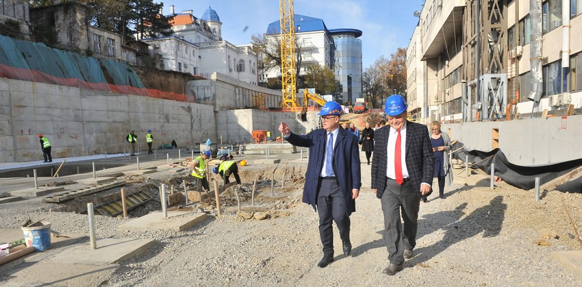 Goran Vesić na gradilištu Dedinja 2