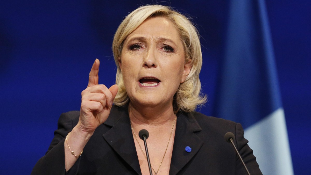 Marine Le Pen, French National Front (FN) political party leader and candidate for the French 2017 p