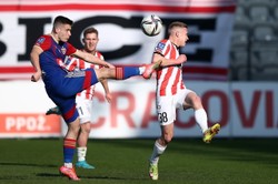 Pierwszy celny strzał i gol dla Piasta. Cracovia piąty raz z rzędu bez wygranej [WIDEO]