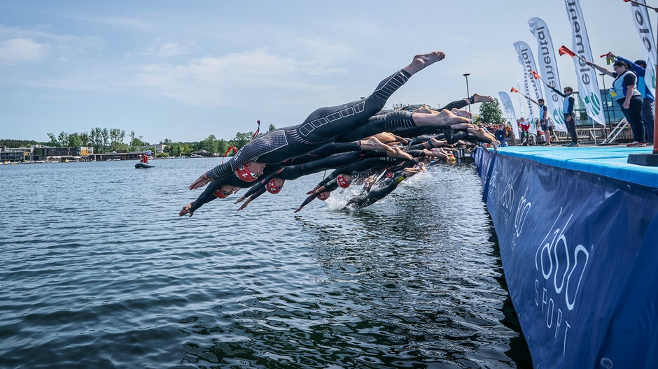 Olsztyn znowu był stolicą triathlonu. Niemka i Brytyjczyk wygrali Puchar Europy