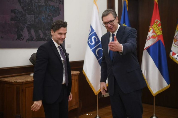 "OTVOREN RAZGOVOR" Vučić se sastao sa direktorom ODIHR-a:  Razgovarali smo o svim aspektima preporuka za unapređenje izbornog procesa