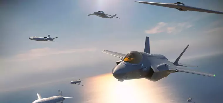 Lockheed Martin pokazuje przyszłość lotnictwa wojskowego. Samoloty otoczą roje dronów [WIDEO]