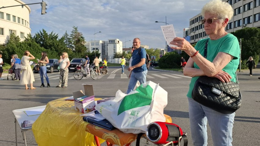 Blokada raskrsnica Novi Sad 0306 2025