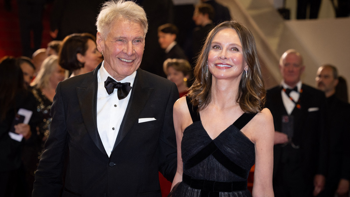 Harrison Ford i Calista Flockhart w Cannes