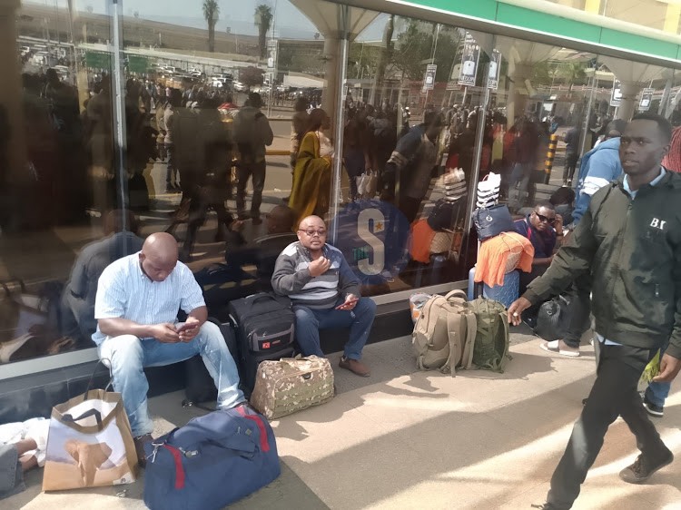 Kenyan travelers delayed at JKIA