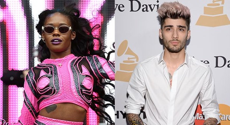 Azealia Banks and Zayn Malik