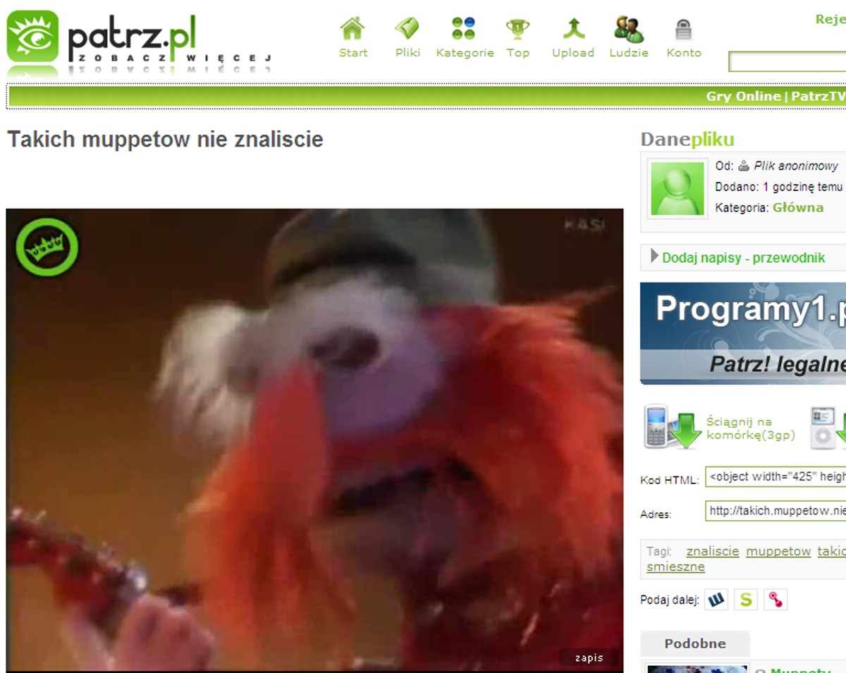 Takich muppetów nie znaliście