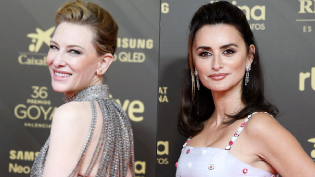 Nagrody Goya 2022. Cate Blanchett i Penelope Cruz