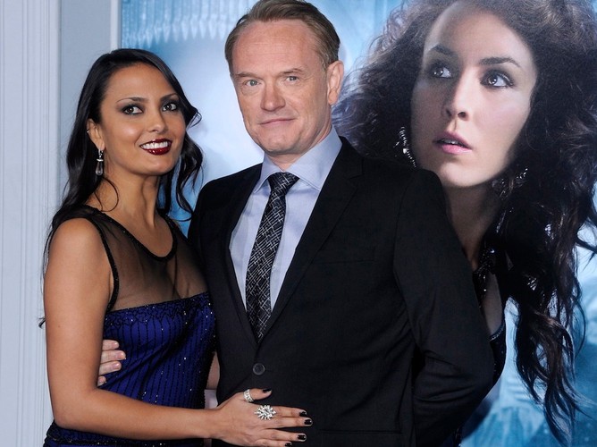 Jared Harris i Allegra Riggio
