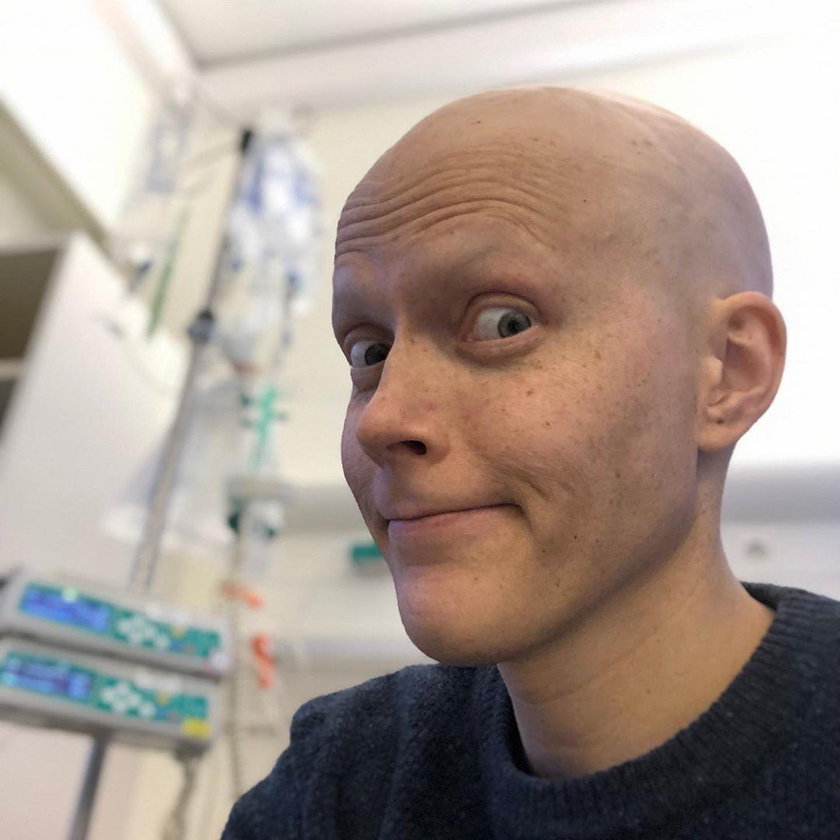 Bjoern Einar Romoeren po 1 cyklach chemioterapii