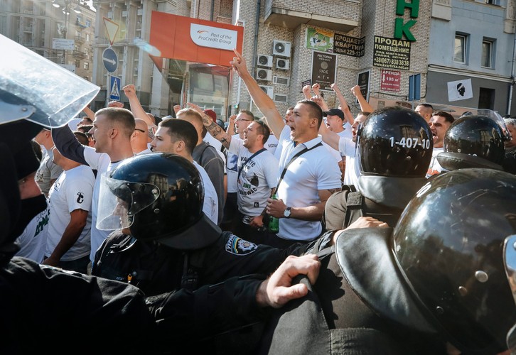 Ukraińcy w Kijowie polowali na polskich kibiców