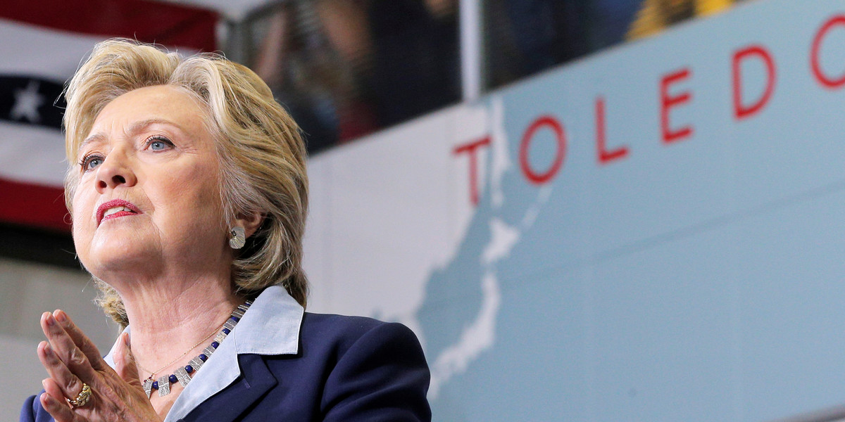 New poll shows Clinton down in a crucial swing state