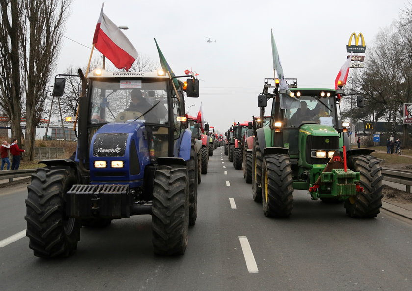 Rolnicy zablokują w czwartek stolicę