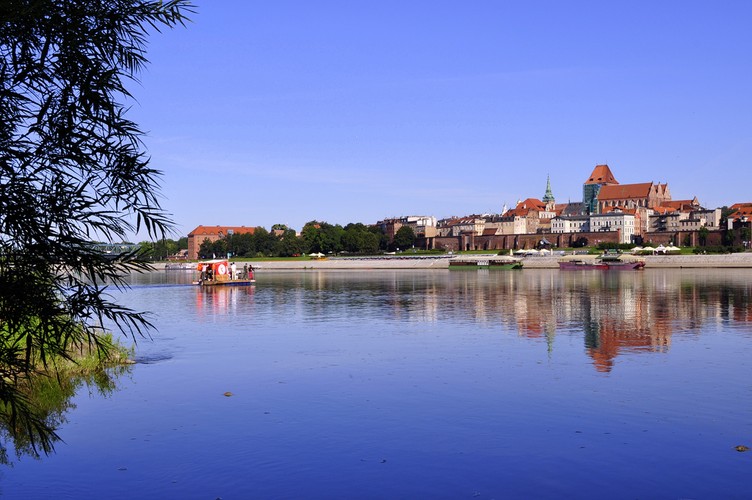 Zabytkowa i niepowtarzalna staromiejska gotycka zabudowa Torunia. Fot.flickr/Polska Zielona Sieć