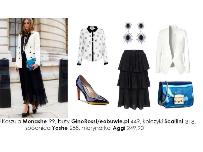 STYLIZACJE z długą spódnicą