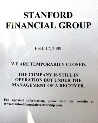 Stanford dostał pozew za swoje oszustwa