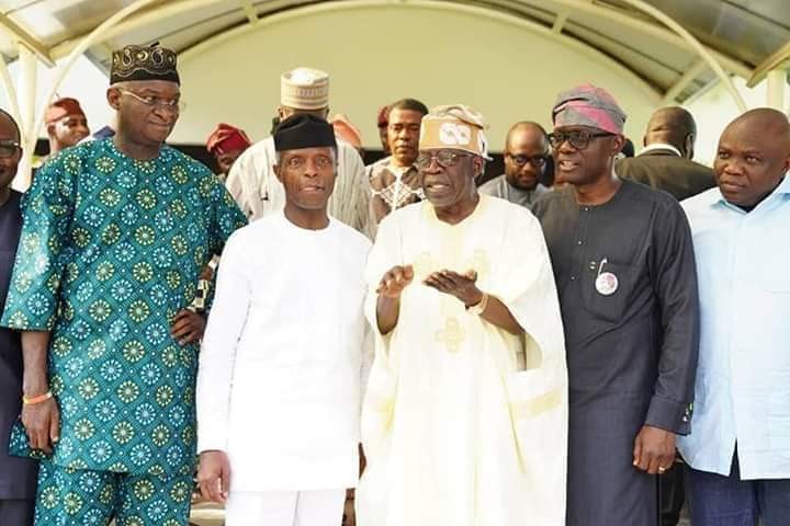 Tinubu hosts Fashola, Osinbajo, Sanwo-Olu and Ambode in Bourdillon (Tosin Adeda) 