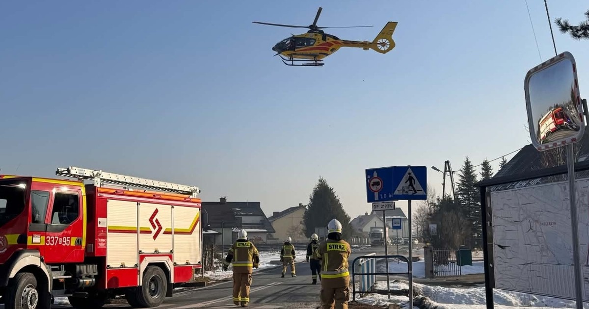 Dramat we wsi pod Krakowem. To stało się na ulicy. 10-latka walczy o życie