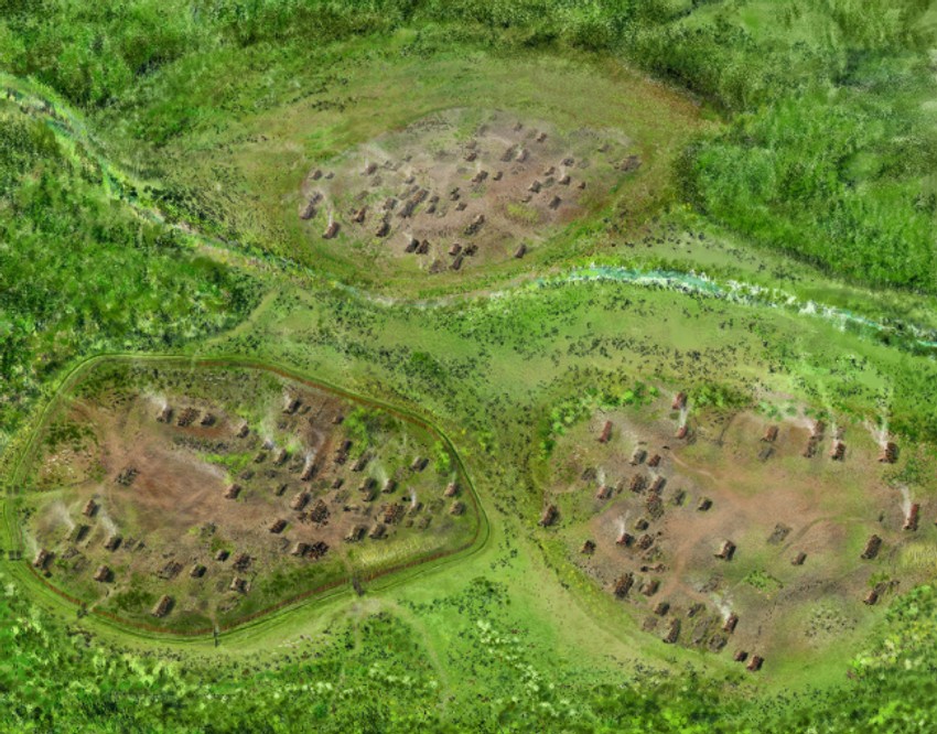 Rekonstrukcija neolitskih naselja