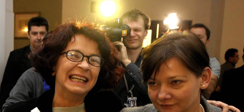 Kaczyński o bełkoczącej Kruk: Może była chora?