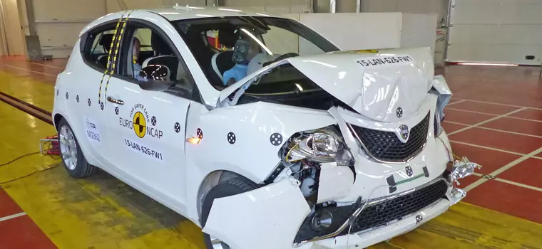 EuroNCAP: Lancia Ypsilon niebezpieczna i łatwopalna