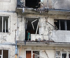 Noc terroru nad Ukrainą. Rosyjskie drony uderzają w miasta, ranni w stolicy