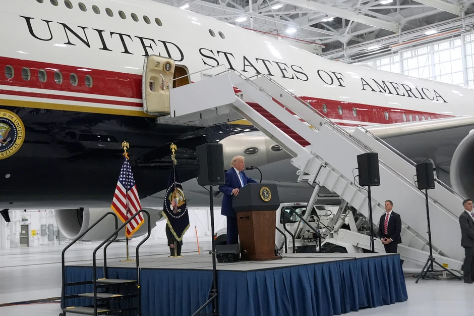 Donald Tramp predstavio novi avion