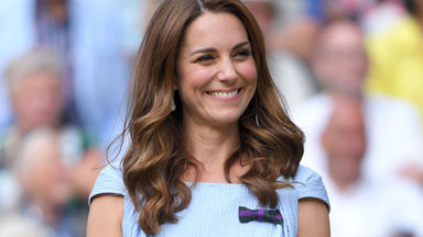 Kate błyszczy na trybunach Wimbledonu. Klasa!