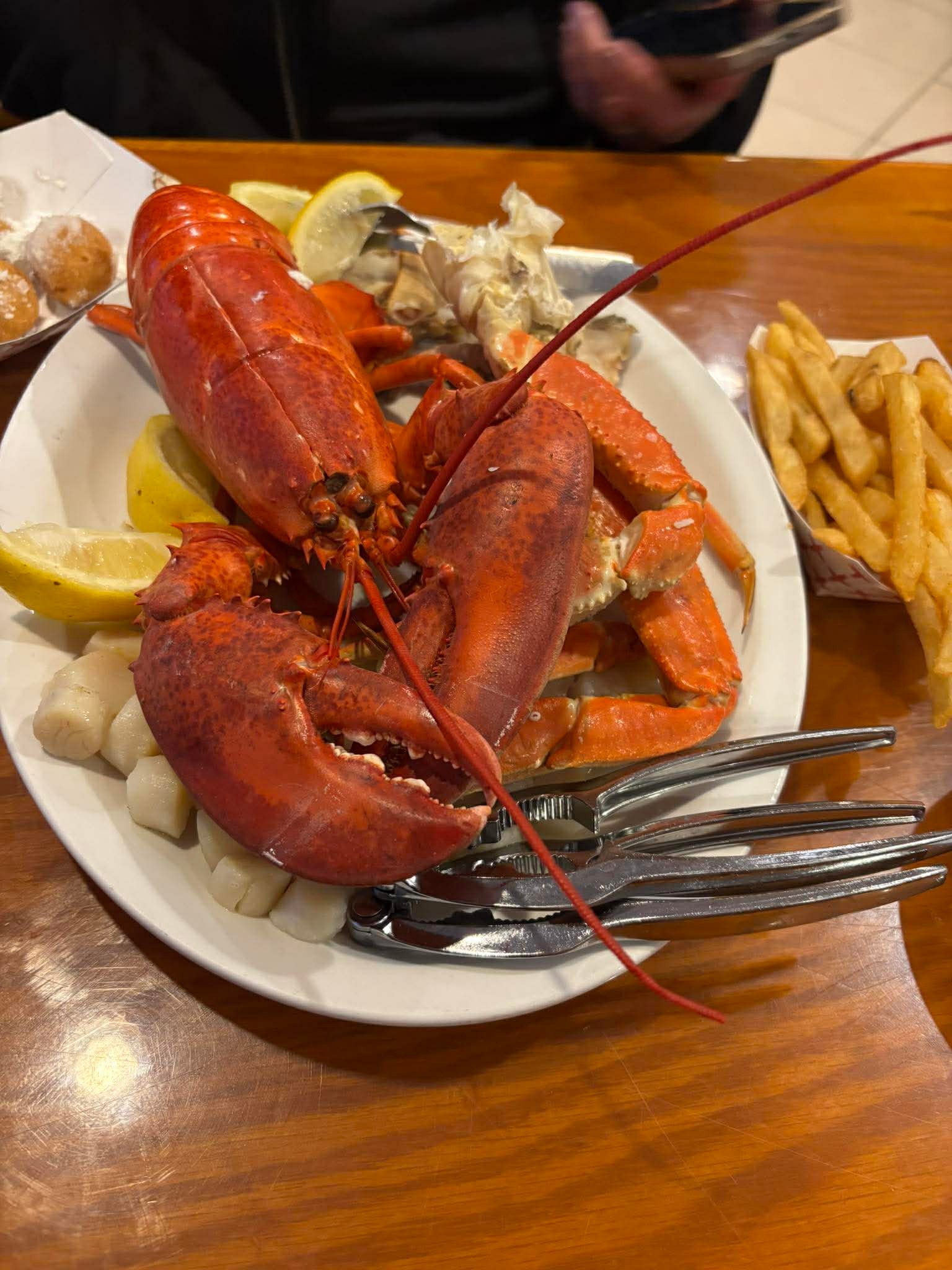 Čitateľka Monika si na Floride pochutnala na morských plodoch. 