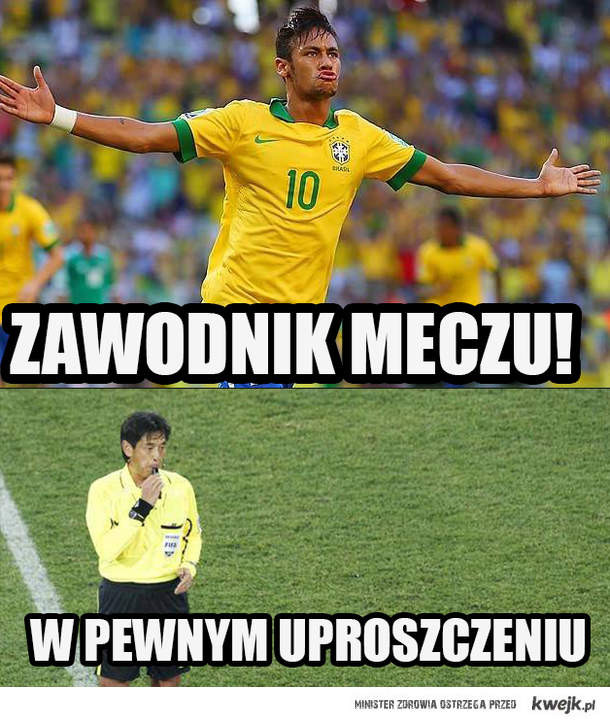 Memy po meczu Brazylia - Chorwacja