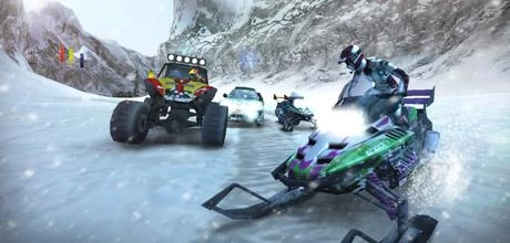 Screen z gry "MotorStorm Arctic Edge"