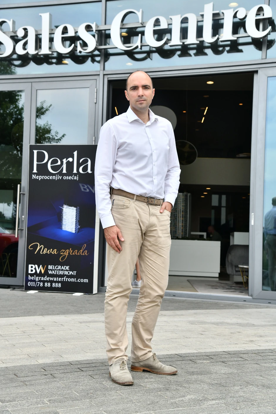 Bojan Bulatović, direktor prodaje Beograda na vodi
